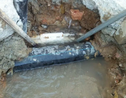玉门测漏水之水管漏水